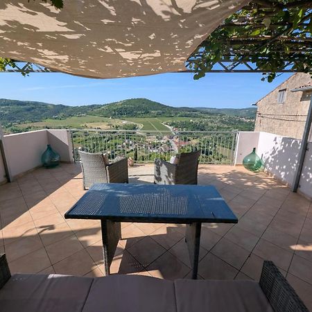 Studio Apartman Bel Vedere Motovun Eksteriør billede