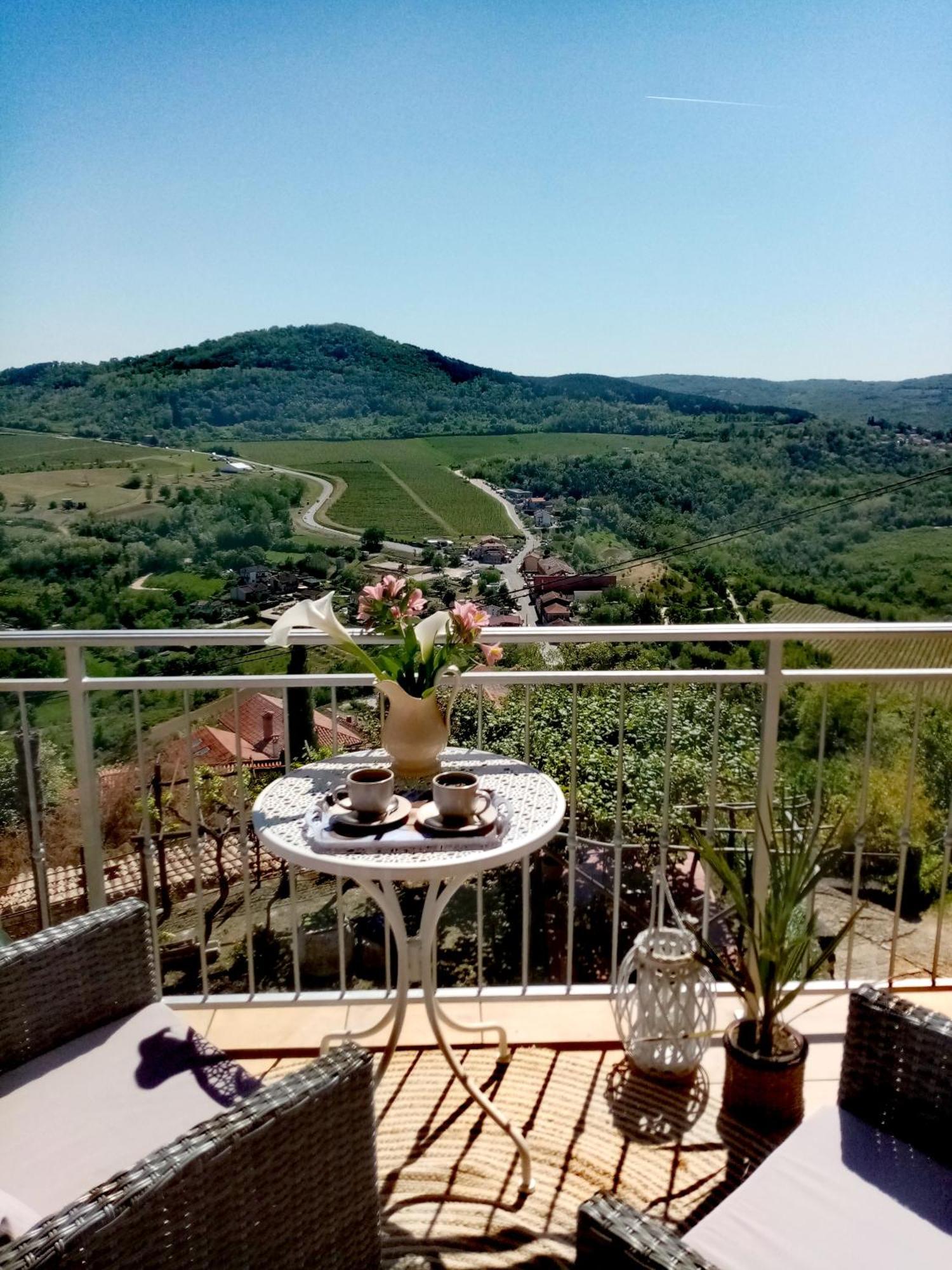 Studio Apartman Bel Vedere Motovun Eksteriør billede